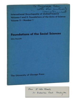 Item #140942086 Foundations of the Social Sciences (International Encyclopedia of Unified...