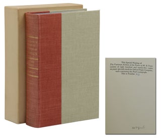 Item #140942090 The Variorum Edition of the Poems of W. B. Yeats. W. B. Yeats, William Butler