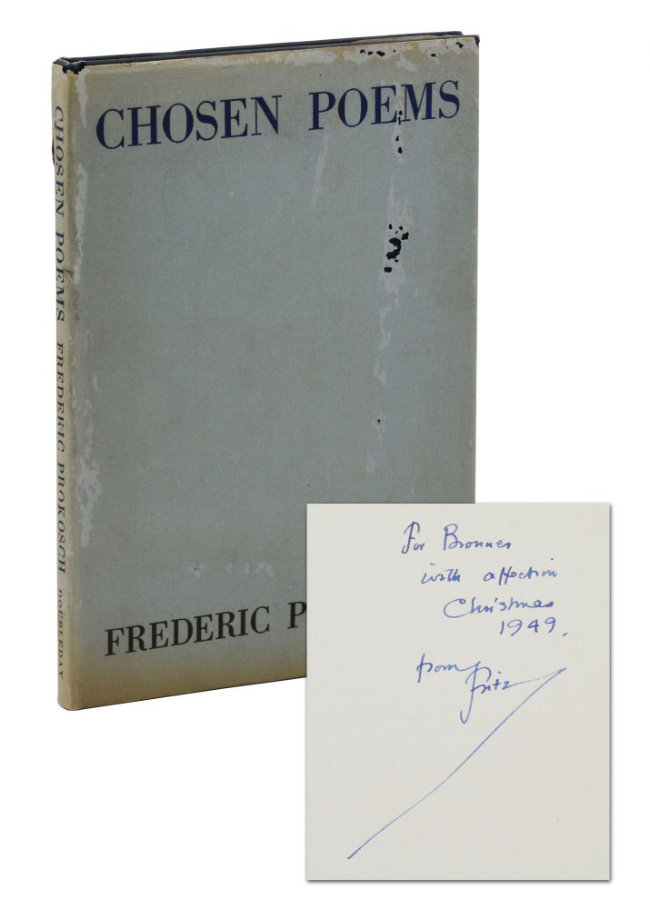 Item #140942097 Chosen Poems. Frederic Prokosch.