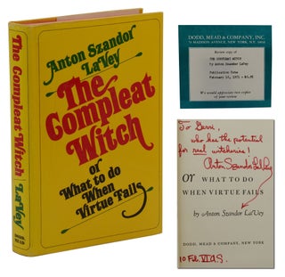 Item #140942111 The Compleat Witch: or What to Do When Virtue Fails. Anton Szandor LaVey
