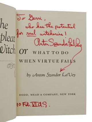 The Compleat Witch: or What to Do When Virtue Fails