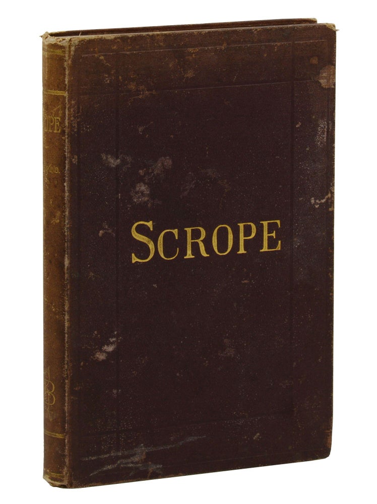 Item #140942132 Scrope; or The Lost Library. A Novel of New York and Hartford. Frederic B. Perkins.
