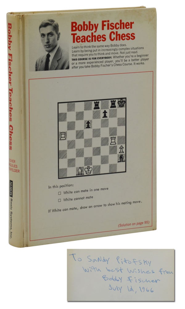 Item #140942155 Bobby Fischer Teaches Chess. Bobby Fischer, Stuart Margulies, Donn Mosenfelder.