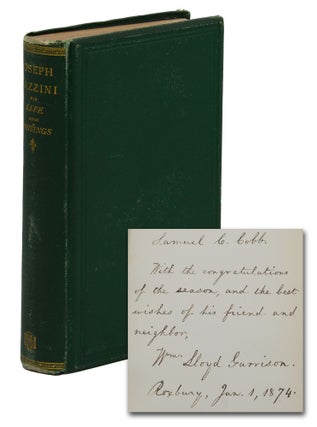 Item #140942280 Joseph Mazzini: His Life, Writings, and Political Principles. William Lloyd...