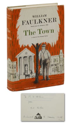 Item #140942299 The Town. William Faulkner, Manly Wade Wellman