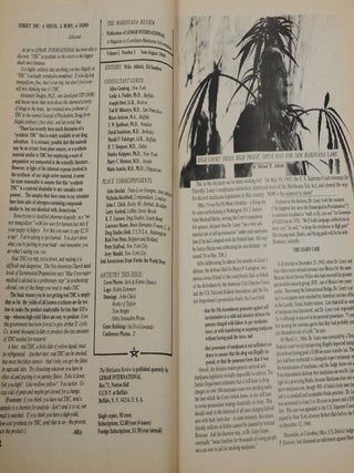 The Marijuana Review: A Magazine to Coordinate Marijuana Information (Vol. 1 No. 1-Vol.1 No. 5)