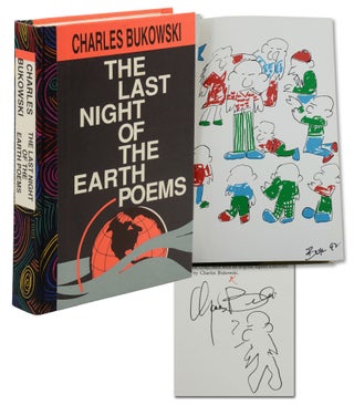 Item #140942317 The Last Night of the Earth Poems. Charles Bukowski