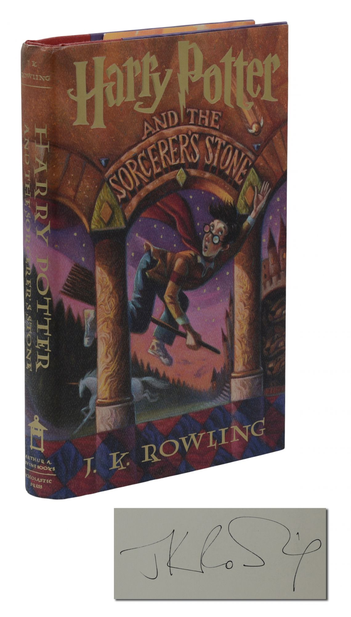 Harry Potter and the Sorcerer's Stone by J. K. Rowling on Burnside Rare  Books