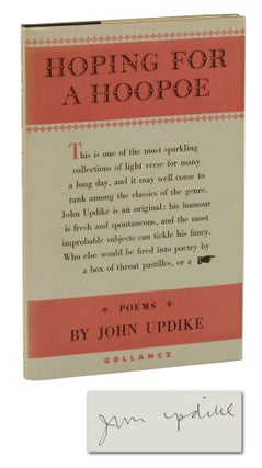 Item #140942334 Hoping for a Hoopoe. John Updike