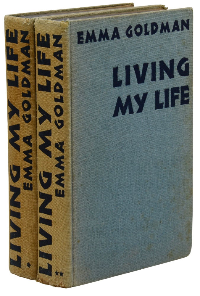 Item #140942359 Living My Life. Emma Goldman.