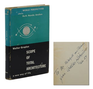 Item #140942360 Scope of Total Architecture: A New Way of Life. Walter Gropius