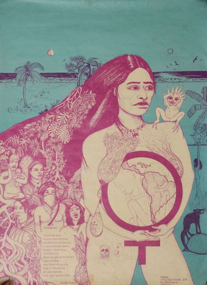 Item #140942364 Promesa (Mexican feminist poster). Renata Metthez, Alaide Foppa, Art.