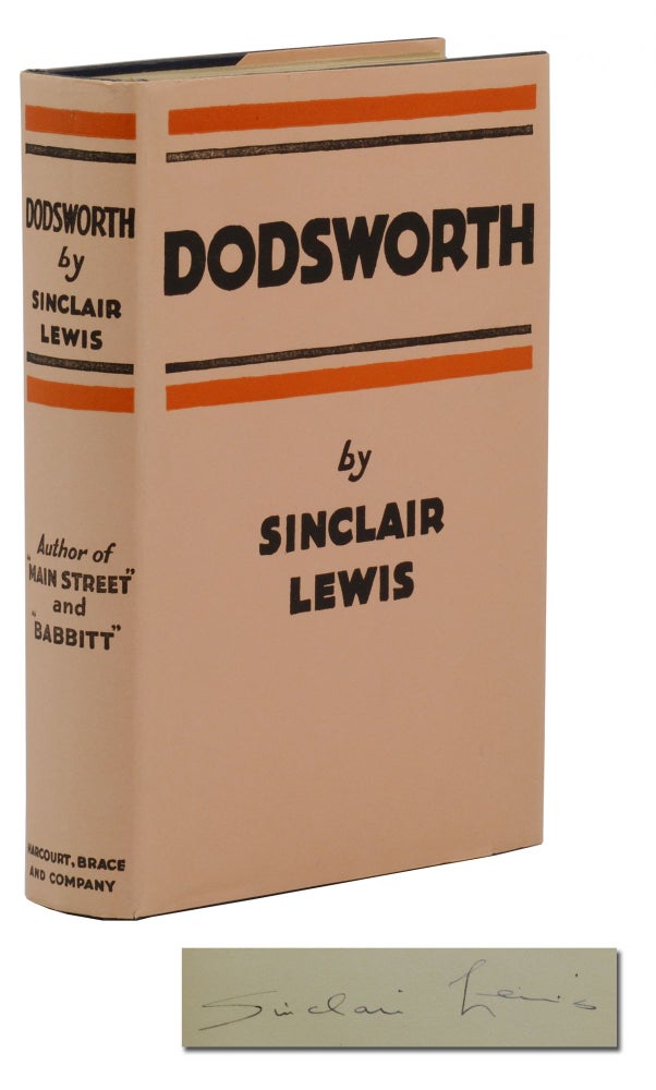 Item #140942392 Dodsworth. Sinclair Lewis.