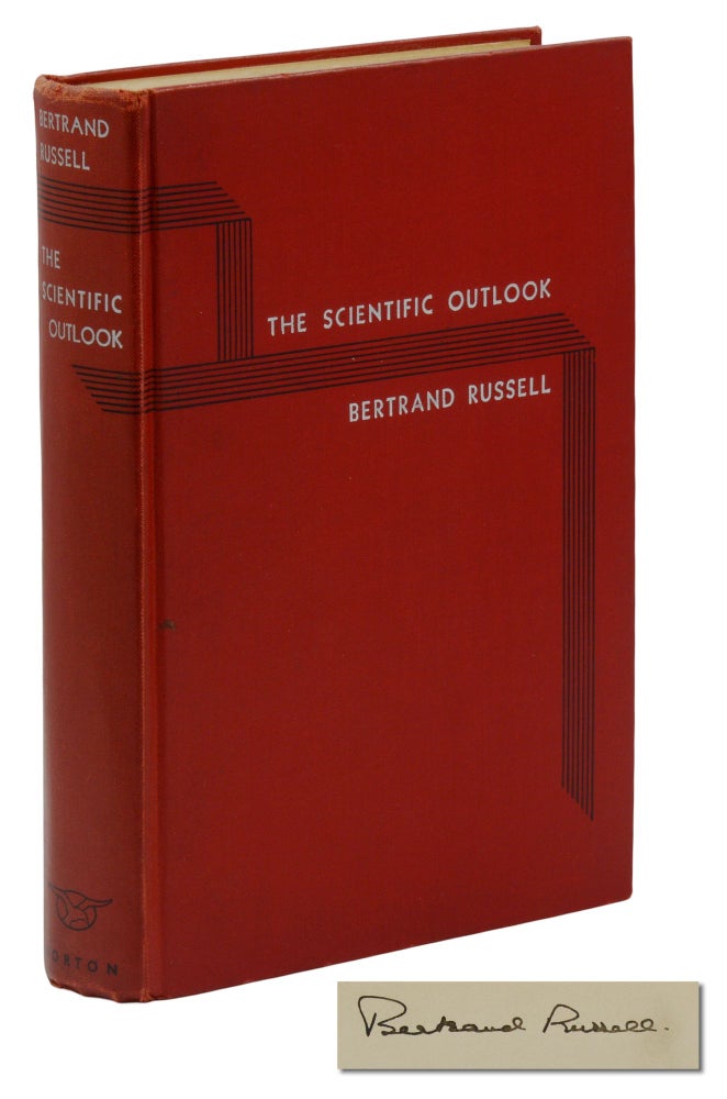 Item #140942400 The Scientific Outlook. Bertrand Russell.