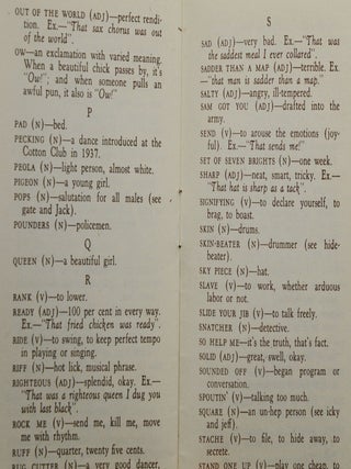 The New Cab Calloway's Hepsters Dictionary: Language of Jive