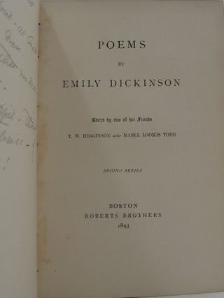 (Sammelband) Poems: First & Second Series