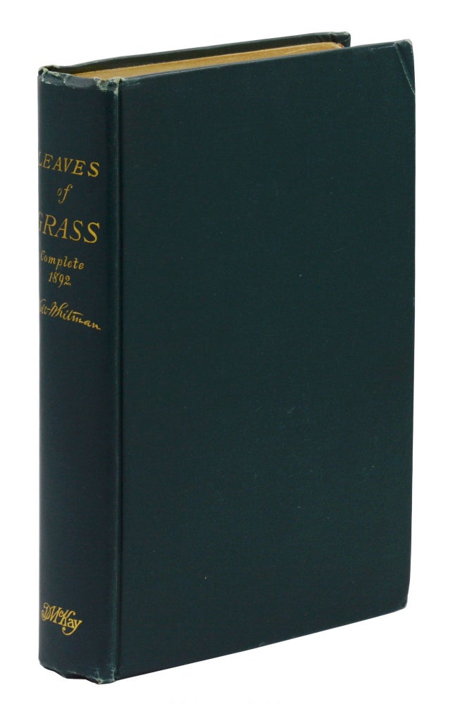 Item #140942476 Leaves of Grass (Deathbed Edition). Walt Whitman.