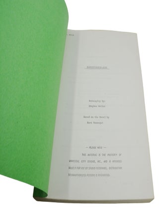 Slaughterhouse-Five (First Draft Screenplay)