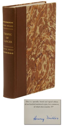 Item #140942590 Tropic of Cancer. Henry Miller, Karl Shapiro, Introduction