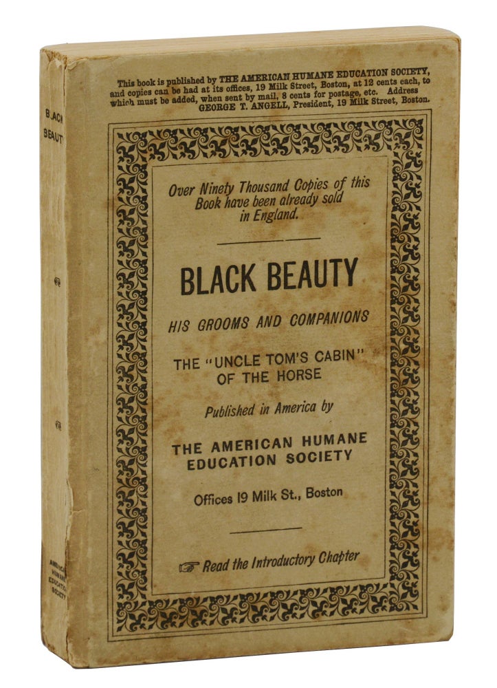 Item #140942605 Black Beauty: His Grooms and Companions. Anna Sewell, George T. Angell, Preface.