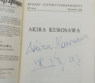 Etudes Cinematographiques: Akira Kurosawa, Nos. 30-31