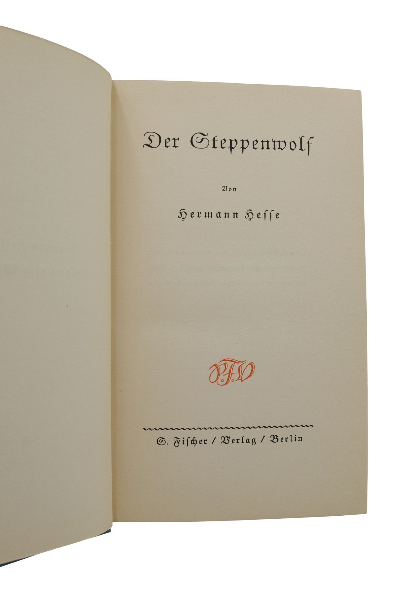 Der Steppenwolf | Hermann Hesse | First Edition