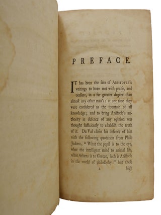 A Treatise on Government. Translated From the Greek of Aristotle