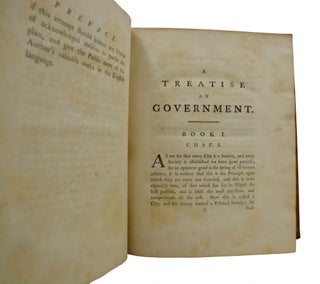 A Treatise on Government. Translated From the Greek of Aristotle