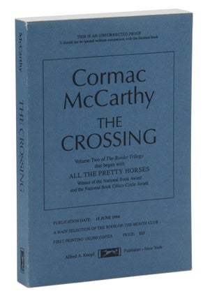 Item #140942649 The Crossing. Cormac McCarthy