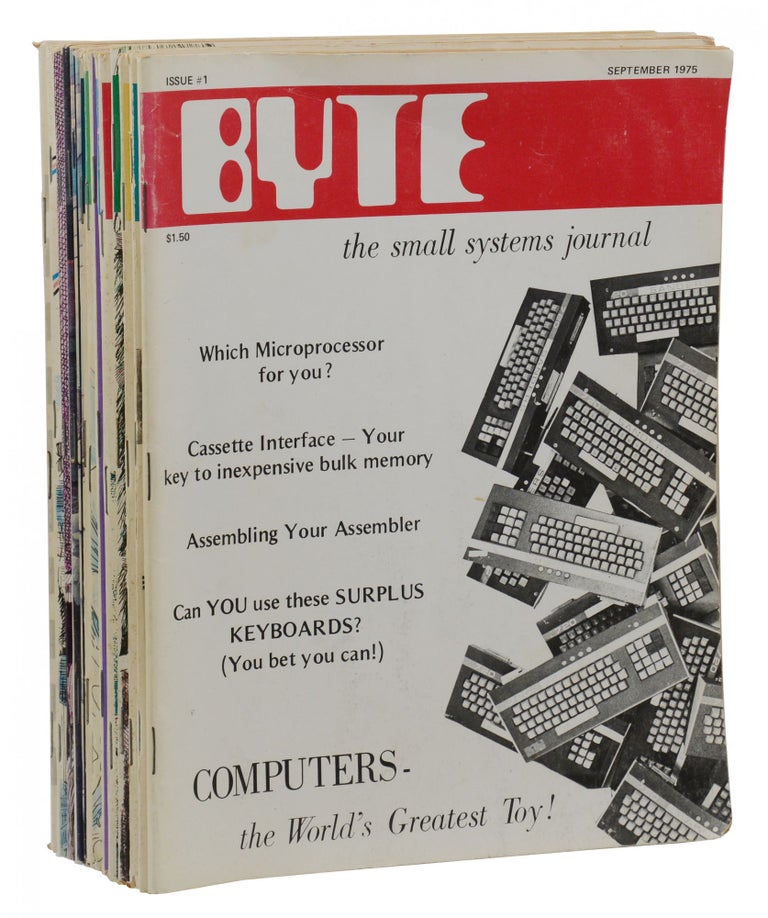 Item #140942662 Byte: The Small Systems Journal (The first 14 issues). Carl Helmers.