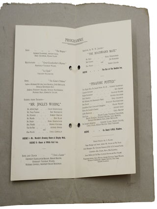 Programme, St. Cyprian's, December 1916