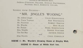 Programme, St. Cyprian's, December 1916