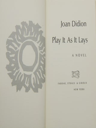 Play It As It Lays