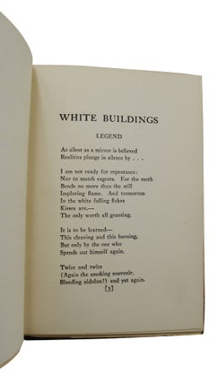 White Buildings: Poems By Hart Crane