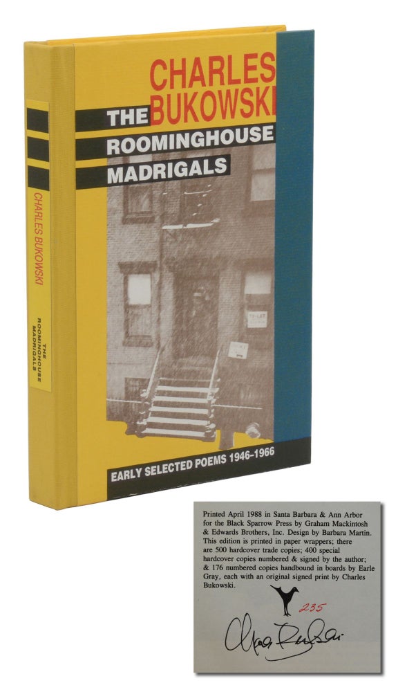 Item #140942703 The Roominghouse Madrigals: Early Selected Poems 1946-1966. Charles Bukowski.