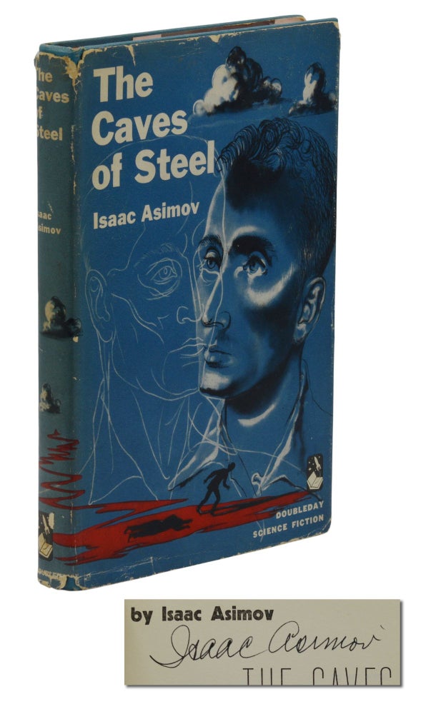 Item #140942710 The Caves of Steel. Isaac Asimov.