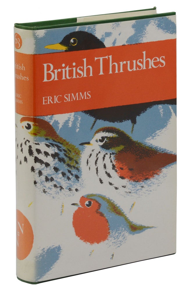 Item #140942715 British Thrushes (The New Naturalist). Eric Simms.
