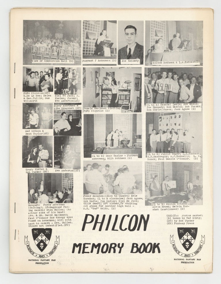 Item #140942781 Philcon Memory Book. Alexander M. Phillips, Joe Kennedy, Contributor.