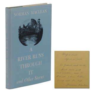 Item #140942810 A River Runs Through It. Norman Maclean