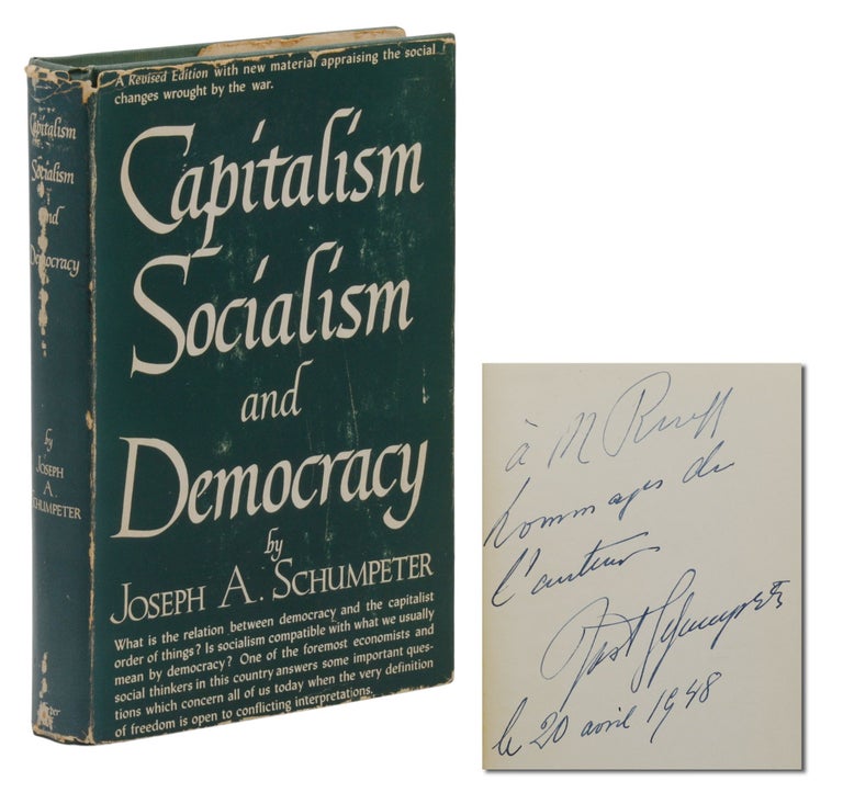 Item #140942824 Capitalism, Socialism and Democracy. Joseph A. Schumpeter.