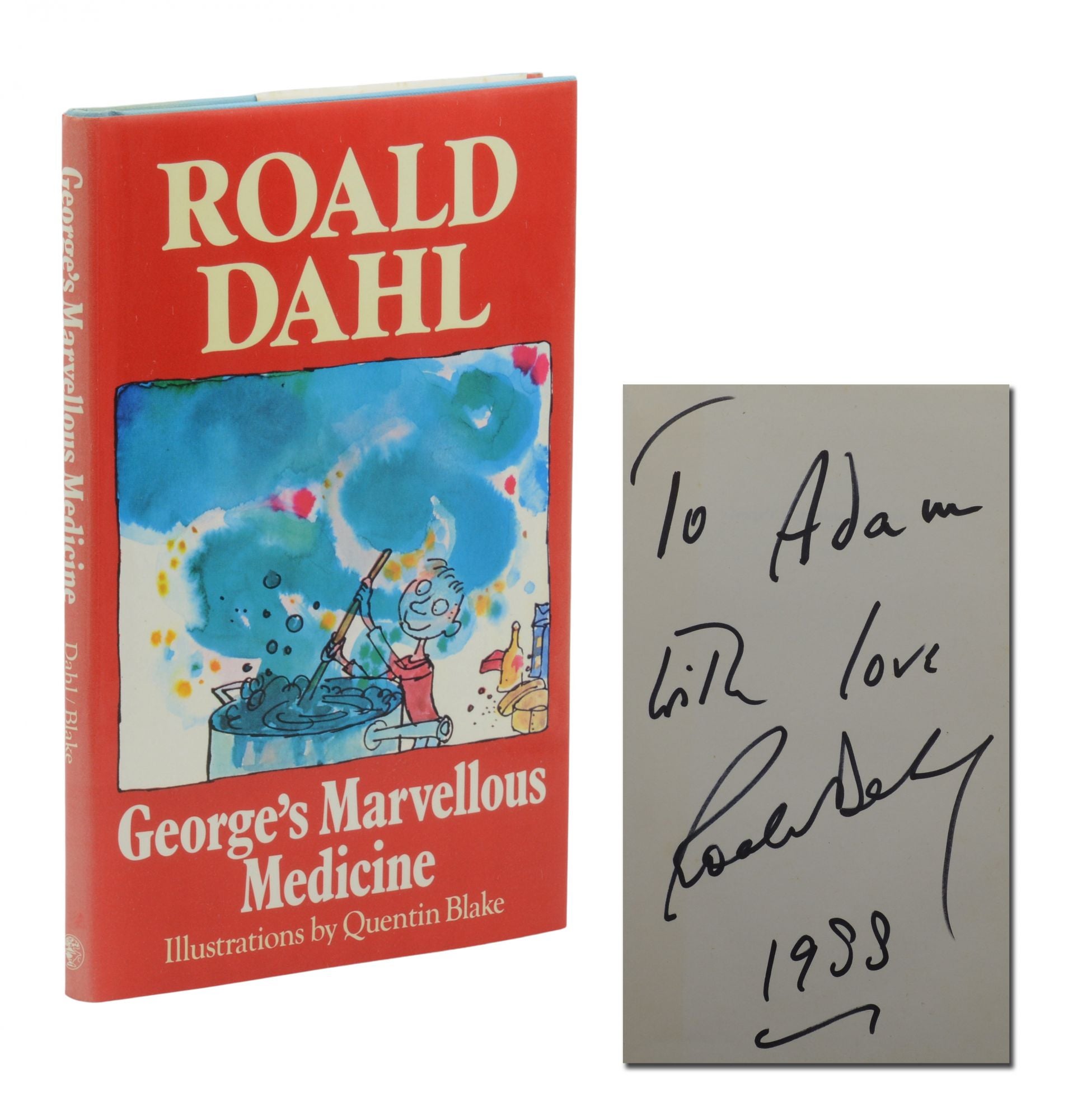 George's Marvellous Medicine by Roald Dahl on Burnside Rare Books