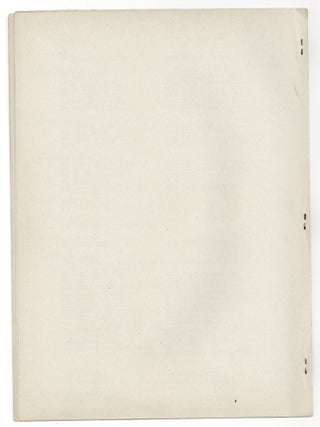Howard Phillips Lovecraft, 1890-1937: A Tentative Bibliography