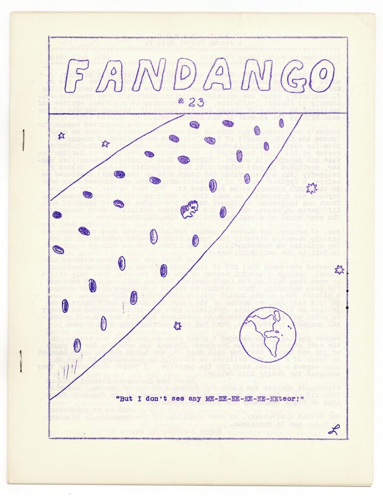 Item #140942881 Fandango. #23, Fall, 1949. Francis T. Laney.