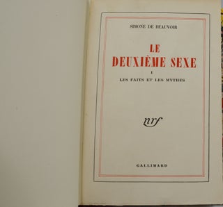 Le Deuxieme Sexe (The Second Sex)