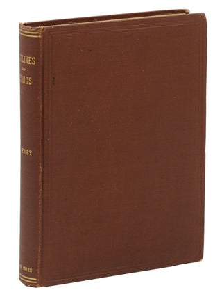 Item #140942971 Outlines of a Critical Theory of Ethics. John Dewey