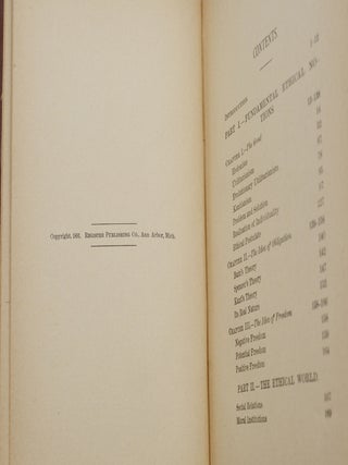 Outlines of a Critical Theory of Ethics