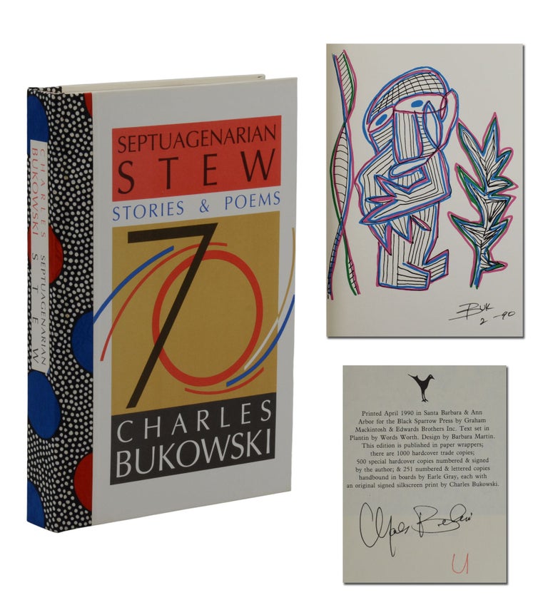 Item #140942976 Septuagenarian Stew: Stories & Poems. Charles Bukowski.