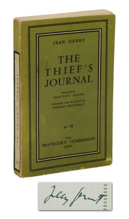 Item #140942991 The Thief's Journal. Jean Genet, Jean-Paul Sartre, Bernard Frechtman, Foreword