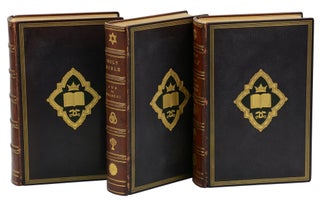 The Holy Bible (Three Volumes in Signed Zaehnsdorf Bindings)