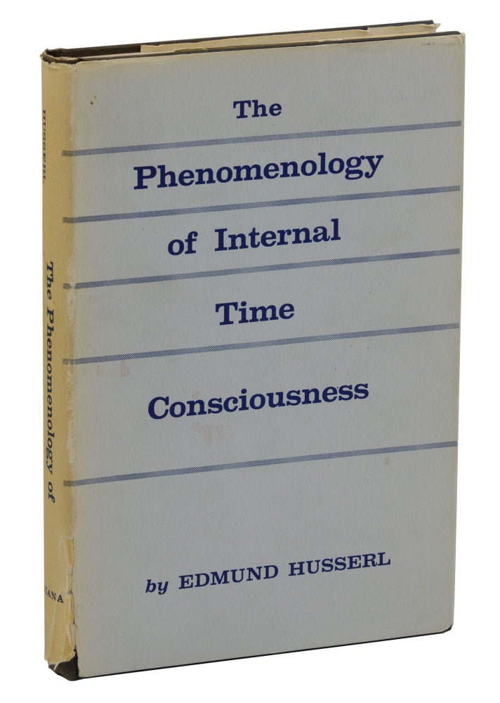 Item #140943003 The Phenomenology of Time Consciousness. Edmund Husserl, Martin Heidegger, James S. Churchill.